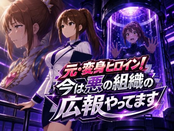 AfterImage 「元・変身ヒロイン！今は悪の組織の広報やってます」元・ヒロインが悪に染まる背徳の物語！