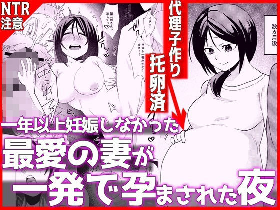音鳥心愛 「1年以上妊娠しなかった最愛の妻が一発で孕まされた夜」愛する人妻が一瞬で堕ちる衝撃の夜！