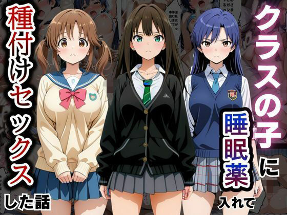 とろける果実 「クラスの子に睡眠薬入れて種付けセックスした話 〜アイ〇ス編〜」制服姿の彼女が魅せる、禁断の快楽堕ち！
