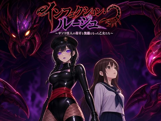 鷹ホーク 「インフェクション・ルージュ〜サソリ怪人の毒牙と傀儡となった乙女たち〜」サソリ怪人に操られた乙女たちの快楽堕ち！